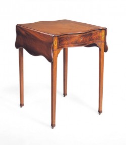 Breakfast table attributed to Martin Pfeninger