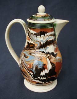 English baluster form cream jug ca. 1780