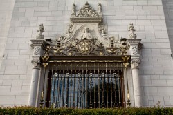 Hearst Castle wrought-iron grille by Julia Morgan