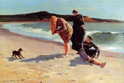 Eagle Head, Manchester, Massachusetts (High Tide), 1870, by Winslow Homer