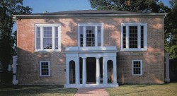 Facade of Pope Villa, Lexington, KY
