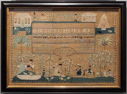 Unnamed Figures Gallery Installation Detail: Uncommon Threads