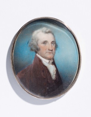 Miniature Portrait of George Washington by Archibald Robertson, Philadelphia, Penn., 1791-1792, watercolor on ivory, Colonial Williamsburg Foundation, acquisition funded by an anonymous donor. Miniature Portrait of George Washington by Archibald Robertson, Philadelphia, Penn., 1791-1792, watercolor on ivory, Colonial Williamsburg Foundation, acquisition funded by an anonymous donor.
