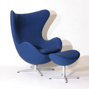 Egg Chair, originally designed 1958 by Arne Jacobsen for Fritz Hansen and still in production Egg Chair by Arne Jacobsen