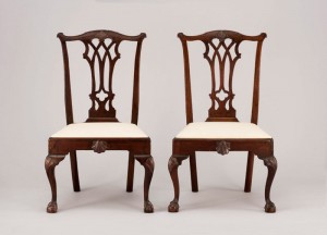 Side chairs, Philadelphia, PA, ca. 1765 and 20th century.