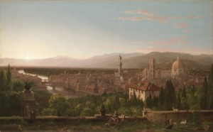 Thomas Cole, View of Florence, 1837, Cleveland Museum of Art