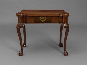 Card Table, Attributed to John Elliott, Philadelphia, Pennsylvania, ca. 1765, Mahogany, white pine, and oak, Colonial Williamsburg Foundation, Bequest of Mr. and Mrs. Joseph H. Hennage, 2020-152 Card Table, Attributed to John Elliott, Philadelphia