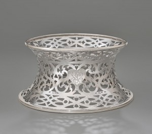 Myer Myers (American, 1723–1795), Dish Ring, New York, 1770–76. Silver. Yale University Art Gallery, Mabel Brady Garvan Collection Myer Myers (American, 1723–1795), Dish Ring