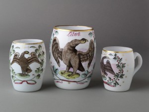 Mugs (glass), Bohemia, 1780-90, Winterthur Mugs (glass), Bohemia, 1780-90