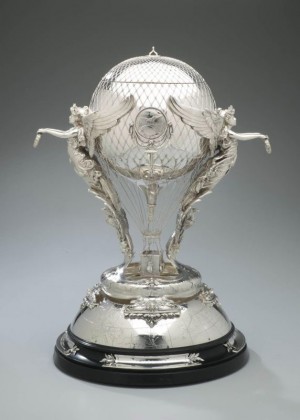 Aeronautical trophy retailed by Black, Starr & Frost (active 1874-1929), New York City, 1907