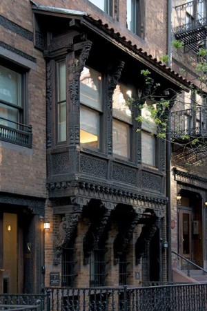 Lockwood de Forest house, 7 East Tenth Street, New York, NY. Photograph by John Arthur Lockwood de Forest house, 7 East Tenth Street, New York, NY