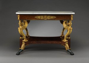 Honoré Lannuier, Pier Table, 1815-1819. Metropolitan Museum of Art. Honoré Lannuier, Pier Table, 1815-1819. Metropolitan Museum of Art.
