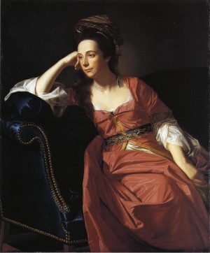 John Singleton Copley (1738–1815). Mrs. Thomas Gage, 1771. Oil on canvas, 127 x 101.6 cm (50 x 40 in.). Timken Museum of Art, Putnam Foundation Collection, San Diego Mrs. Thomas Gage