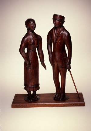 Flirtation by Robert Laurent (1890–1970), 1921, wood. Private collection Flirtation by Robert Laurent (1890–1970)