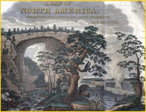Cartouche of the Tanner map Cartouche of the Tanner map